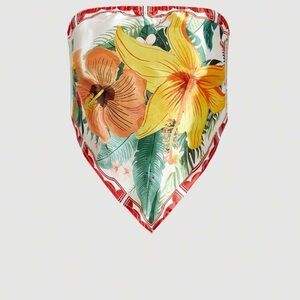 SHEIN Floral Print Bandana Top - Multicolor
